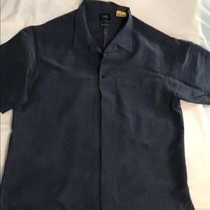 Mens Short Sleeve Button Shirt